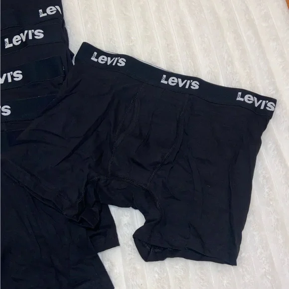 Levi’s Men Boxer 8 Briefs Size M, Black, New! Without Original packaging - Picture 2 of 4